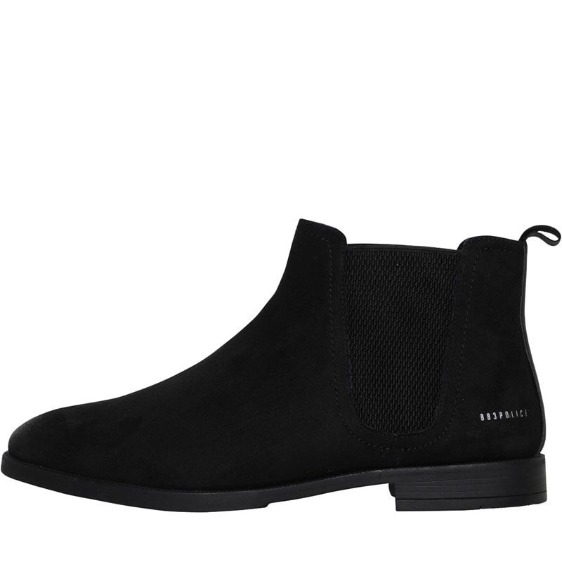 883 Police Mens Helix Chelsea Boots Black