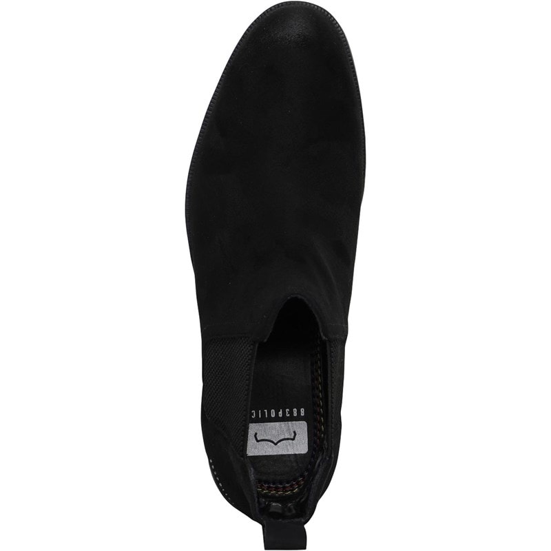 883 Police Mens Helix Chelsea Boots Black - Image 4