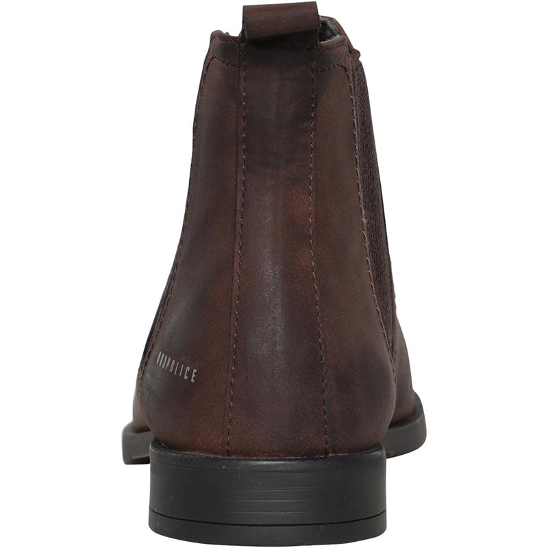883 Police Mens Helix Chelsea Boots Brown - Image 3