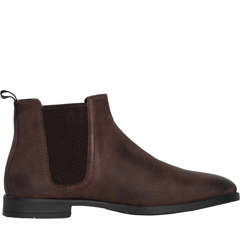 883 Police Mens Helix Chelsea Boots Brown - Image 5