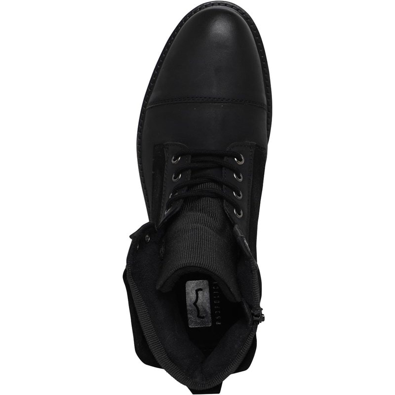883 Police Mens Case Boots Black - Image 4