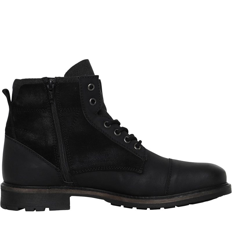 883 Police Mens Case Boots Black - Image 5
