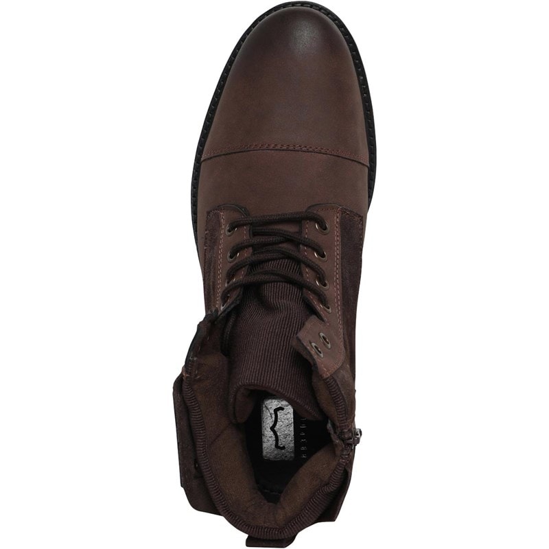 883 Police Mens Case Boots Brown - Image 4
