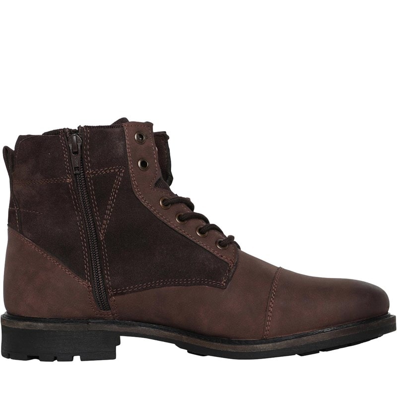 883 Police Mens Case Boots Brown - Image 5