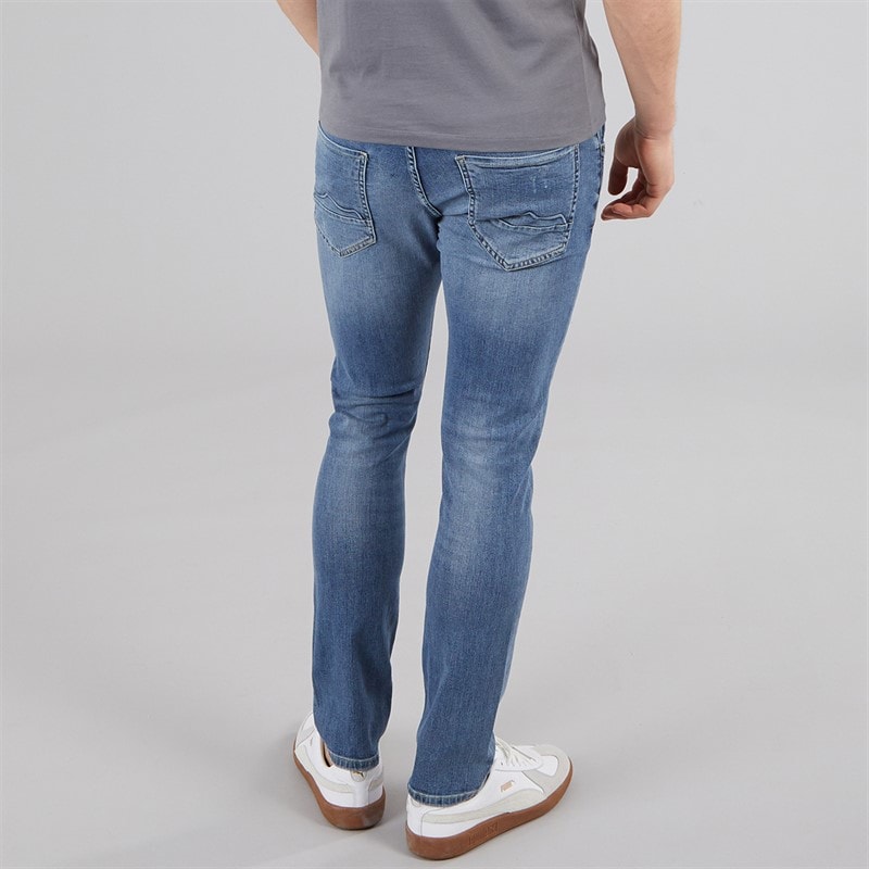 883 Police Mens Amodt 722 Slim Fit Jeans 722 - Blue - Image 2