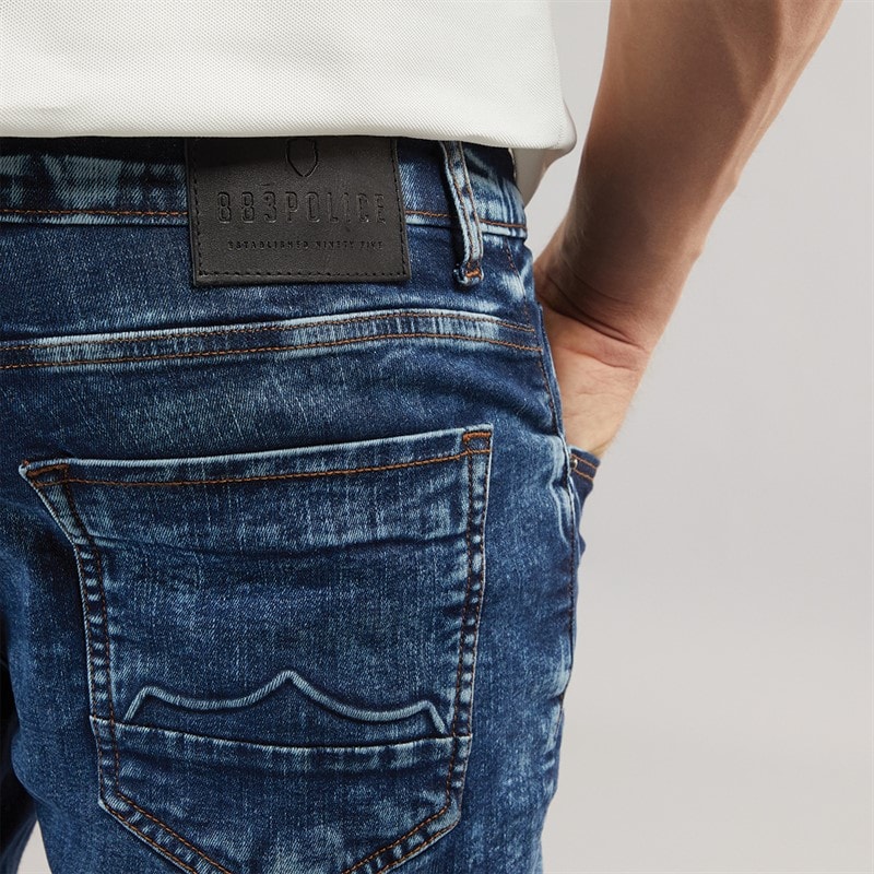 883 Police Mens Champa 635 Slim Fit Jeans 635-Blue - Image 3