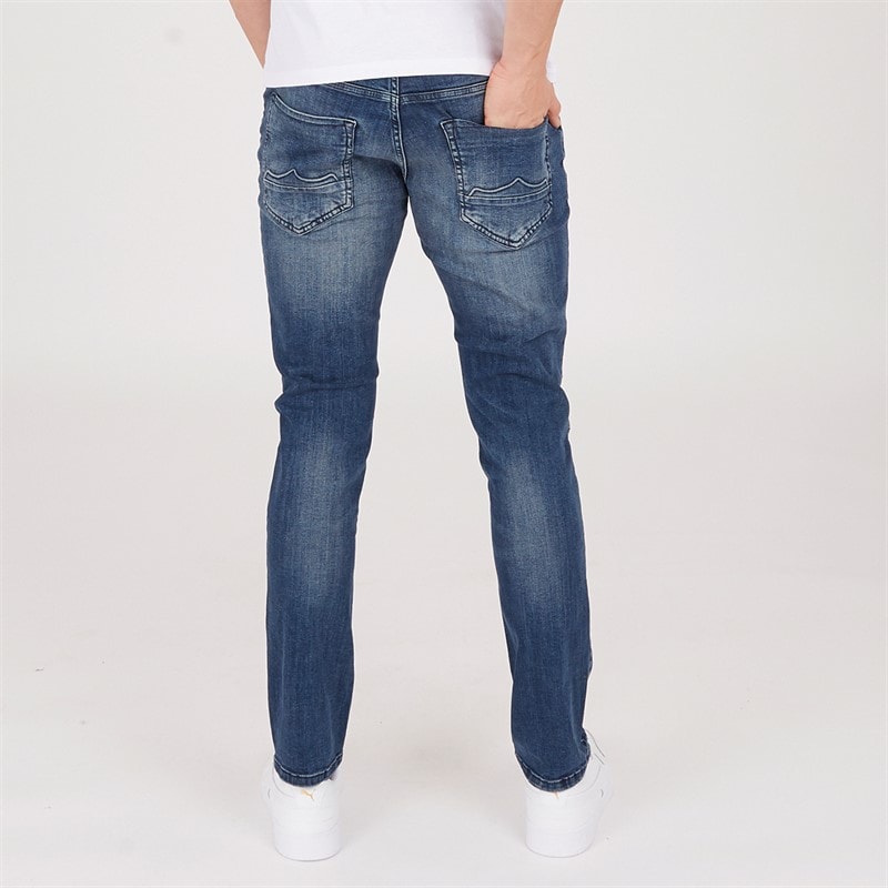 883 Police Mens Univers 537 Slim Fit Jeans 537-Blue - Image 2