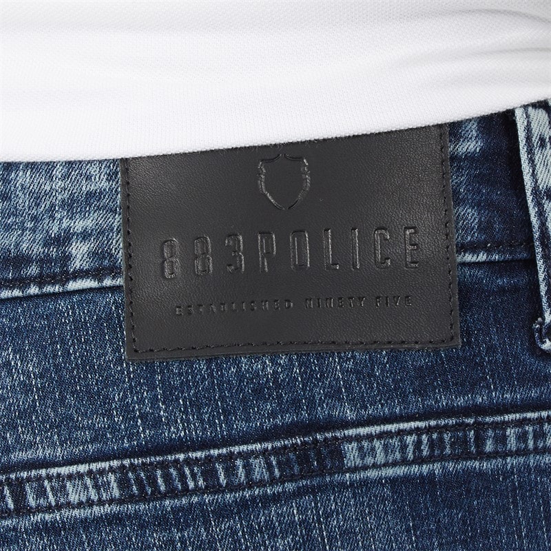 883 Police Mens Supersonic 623 Regular Fit Jeans 623-Blue - Image 3