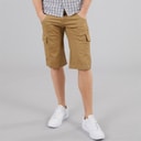883 Police Mens Formby Cargo Shorts Sand