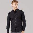 883 Police Mens Jaros Long Sleeve Shirt Black