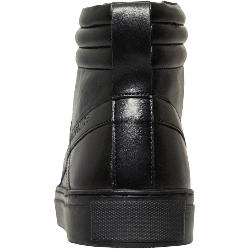 883 Police Mens Ryder High Top Trainers Black - Image 3