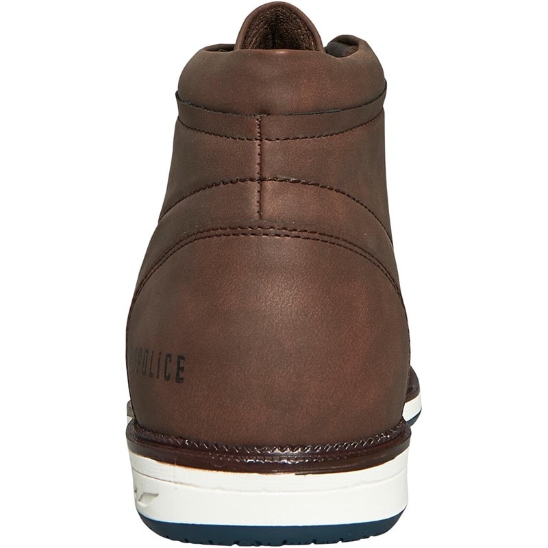 883 Police Mens Terro Chukka Boots Brown - Image 3