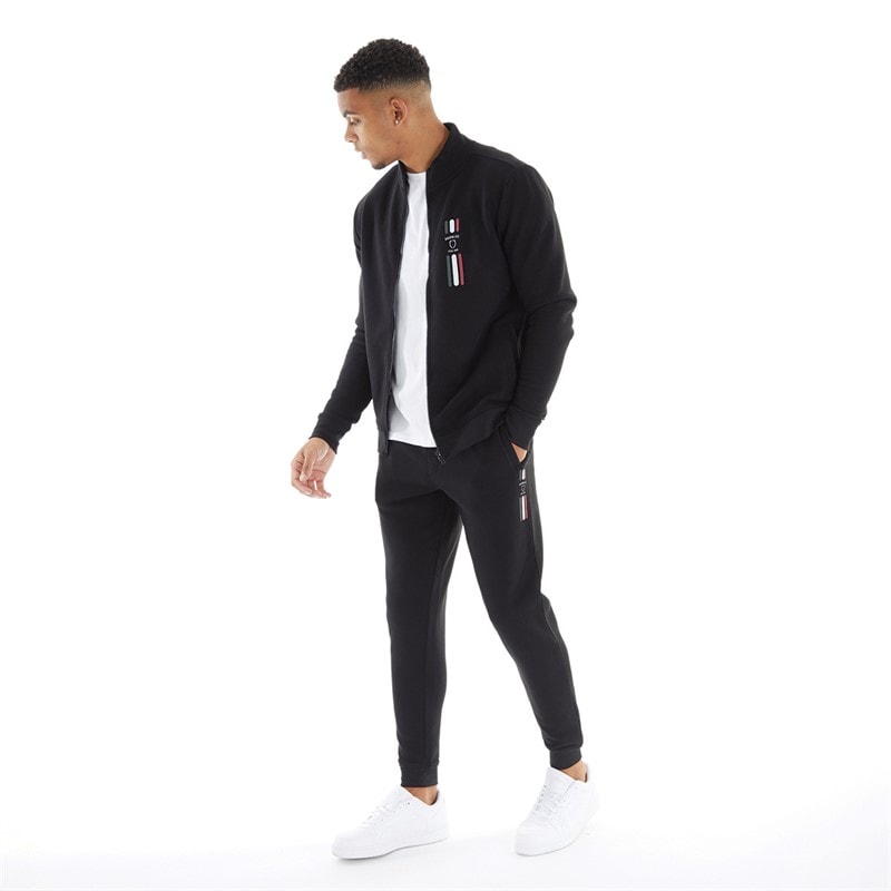 883 Police Mens Kirkby Tracksuit Black - Image 3