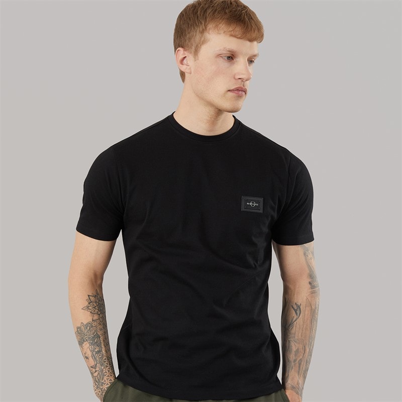 883 Police Mens Altan T-Shirt Black - Image 1