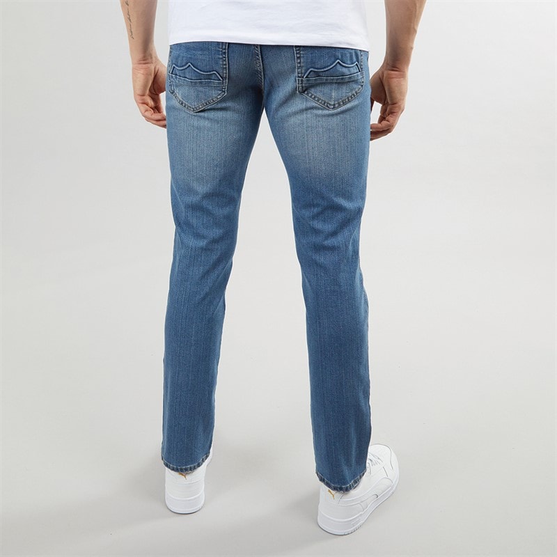 883 Police Mens Marco Slim Fit Jeans 1030 Blue - Image 2