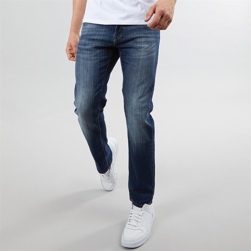 883 Police Mens Pottin Regular Fit Jeans 1028 Blue