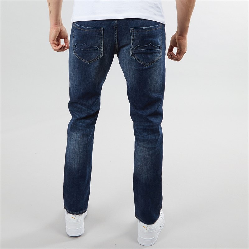883 Police Mens Pottin Regular Fit Jeans 1028 Blue - Image 2