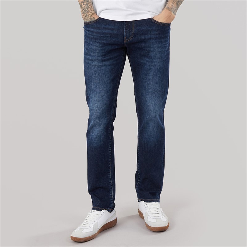 883 Police Mens Tyl 1026 Regular Fit Jeans 1026 Blue - Image 1