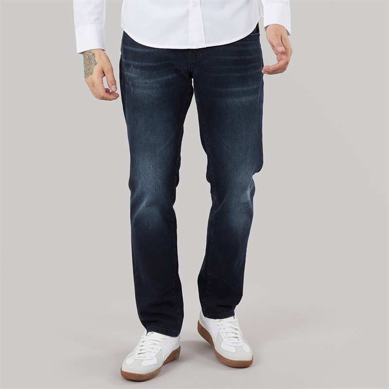 883 Police Mens Tyl 1027 Regular Fit Jeans 1027 Blue - Image 1