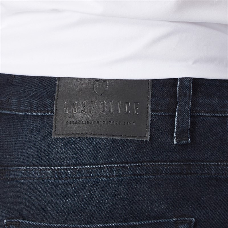 883 Police Mens Tyl 1027 Regular Fit Jeans 1027 Blue - Image 3