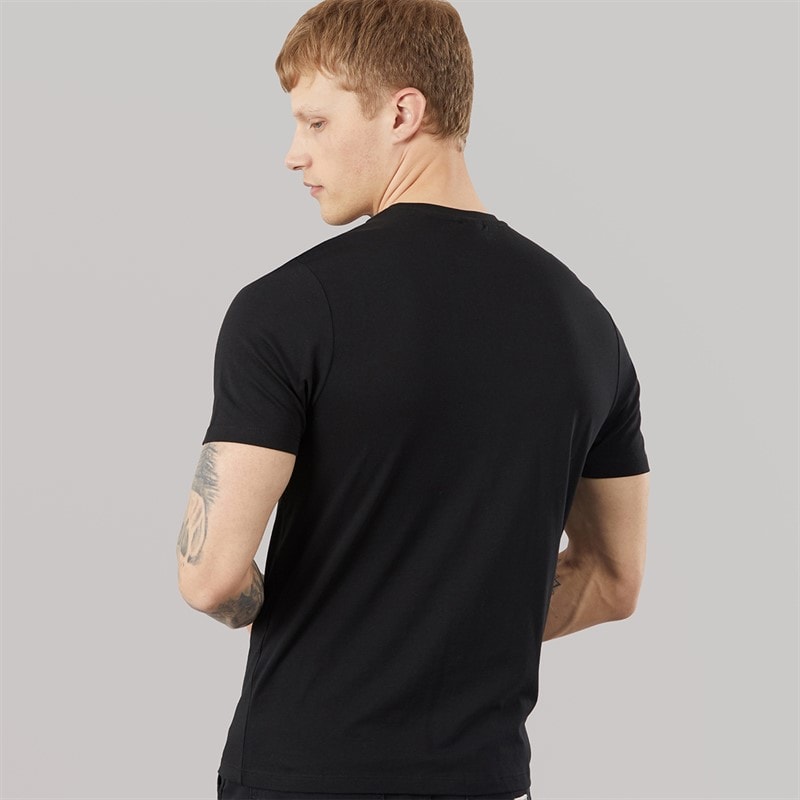 883 Police Mens Dareton T-Shirt Black - Image 2