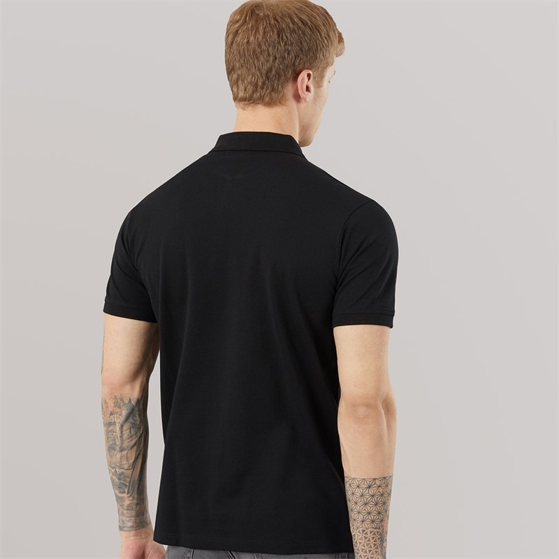 883 Police Mens Tumut Polo Shirt Black - Image 2