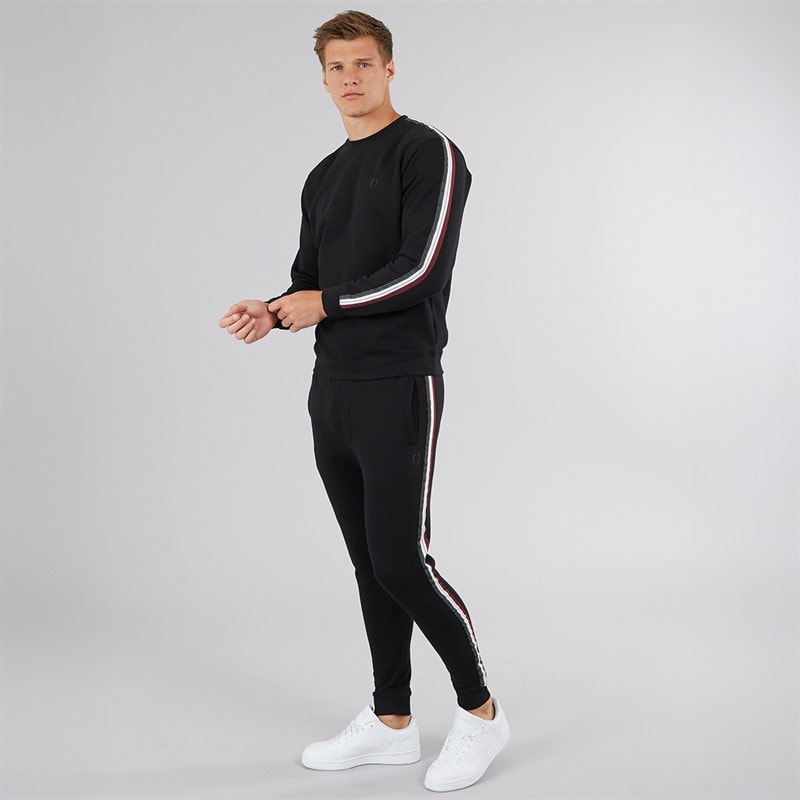 883 Police Mens Sprinwood Tracksuit Black - Image 1