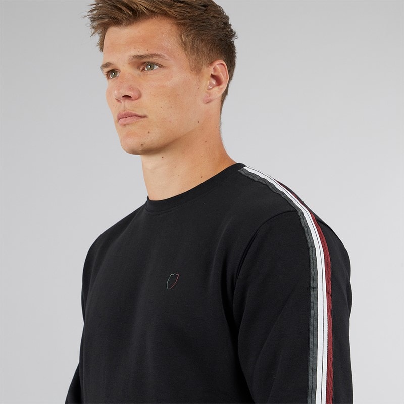 883 Police Mens Sprinwood Tracksuit Black - Image 3