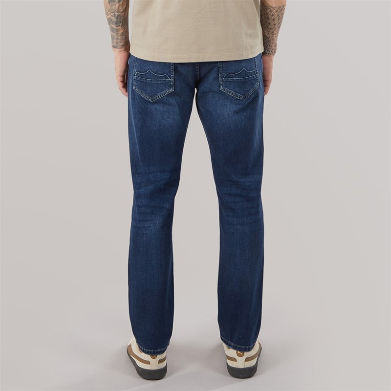 883 Police Mens Pottin Regular Fit Jeans 1089 Wash - Image 2