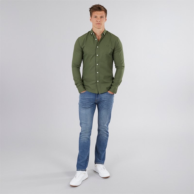883 Police Mens Pottin Regular Fit Jeans 1090 Wash - Image 4