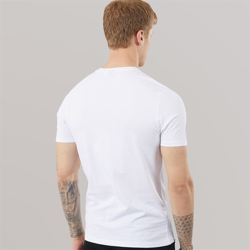 883 Police Mens Adelong T-Shirt White - Image 2
