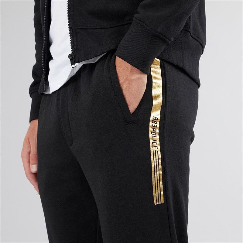 883 Police Mens Macksville Tracksuit Black - Image 4