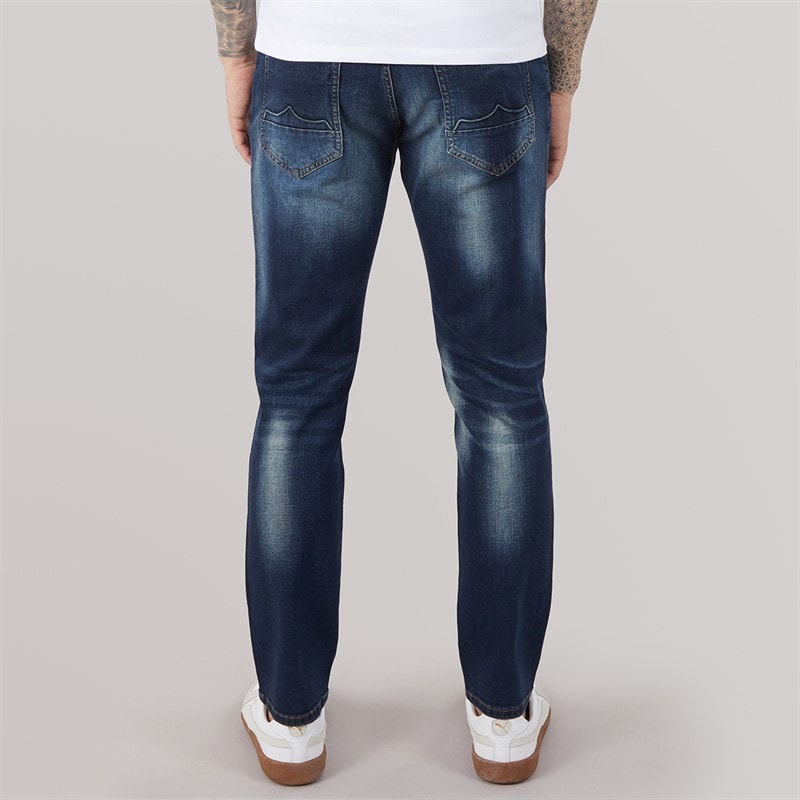 883 Police Mens Supersonic Regular Fit Jeans 1088 Wash - Image 2