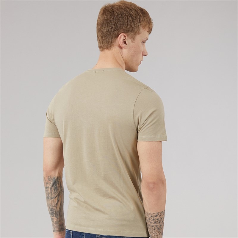 883 Police Mens Hazlebrook T-Shirt Desert - Image 2