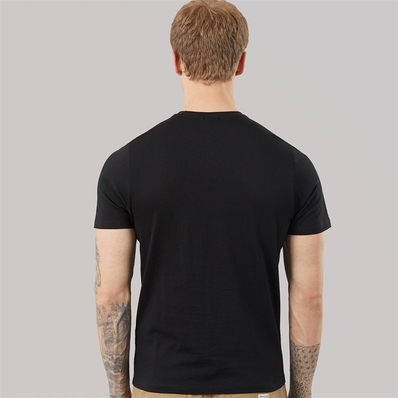883 Police Mens Cobar T-Shirt Black - Image 2