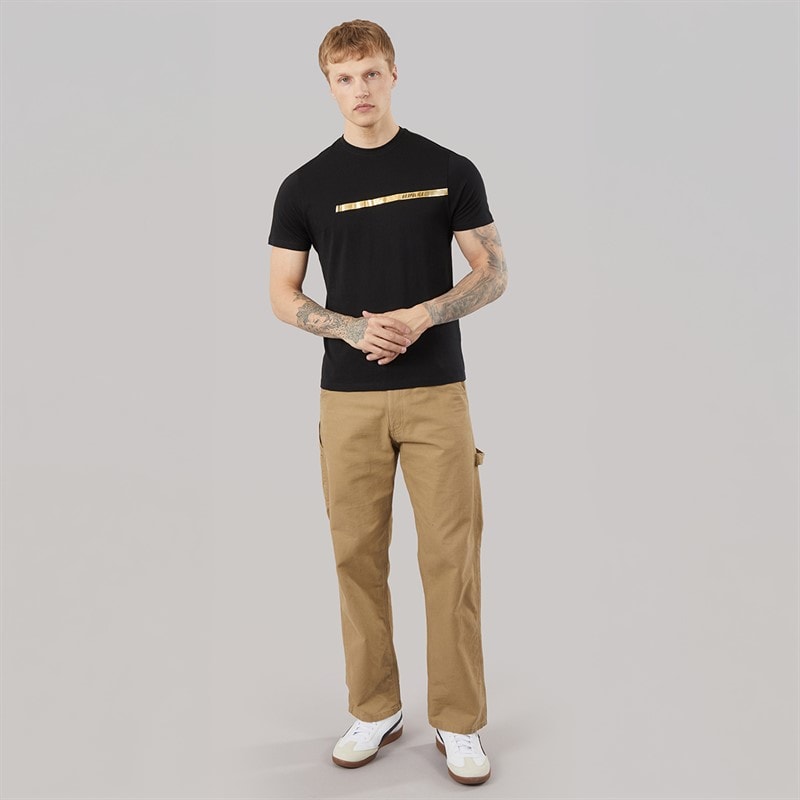 883 Police Mens Cobar T-Shirt Black - Image 4