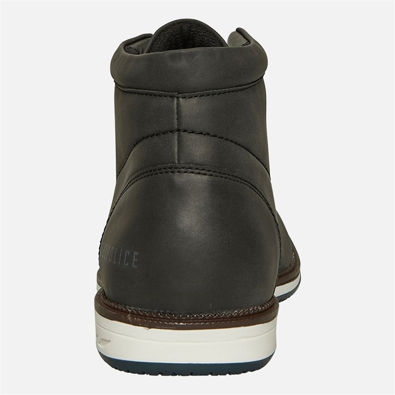 883 Police Mens Terro Chukka Boots Black - Image 3