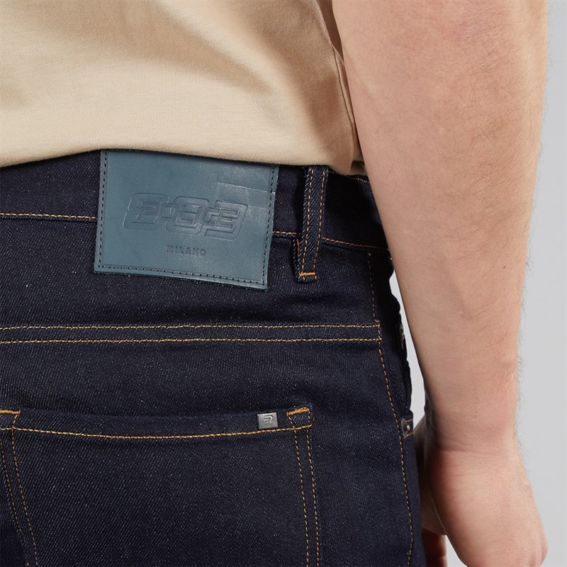 883 Police Mens Todd 992 Relaxed Regular Fit Jeans 992 Blue - Image 3