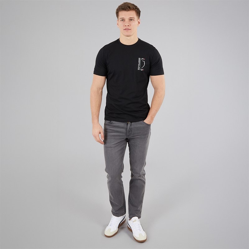 883 Police Mens Veneto T-Shirt Black - Image 4
