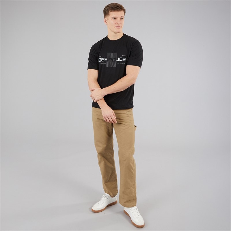 883 Police Mens Cervo T-Shirt Black - Image 4