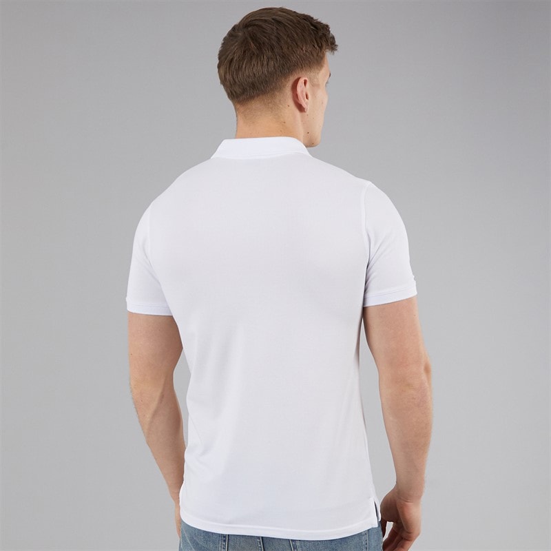 883 Police Mens Pesca Polo Shirt White - Image 2