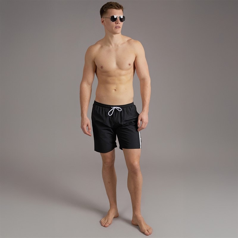 883 Police Mens Scanno Swim Shorts Black - Image 4