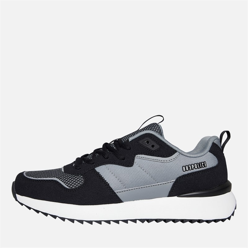 883 Police Mens Denton Trainers Grey