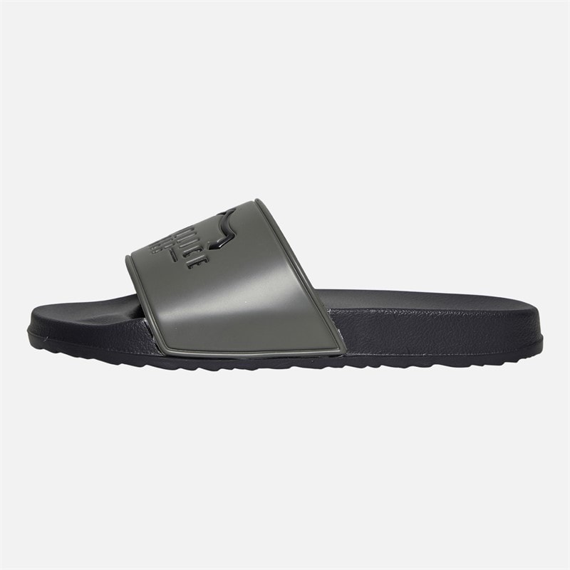 883 Police Mens Nano II Sliders Black/Khaki - Image 2