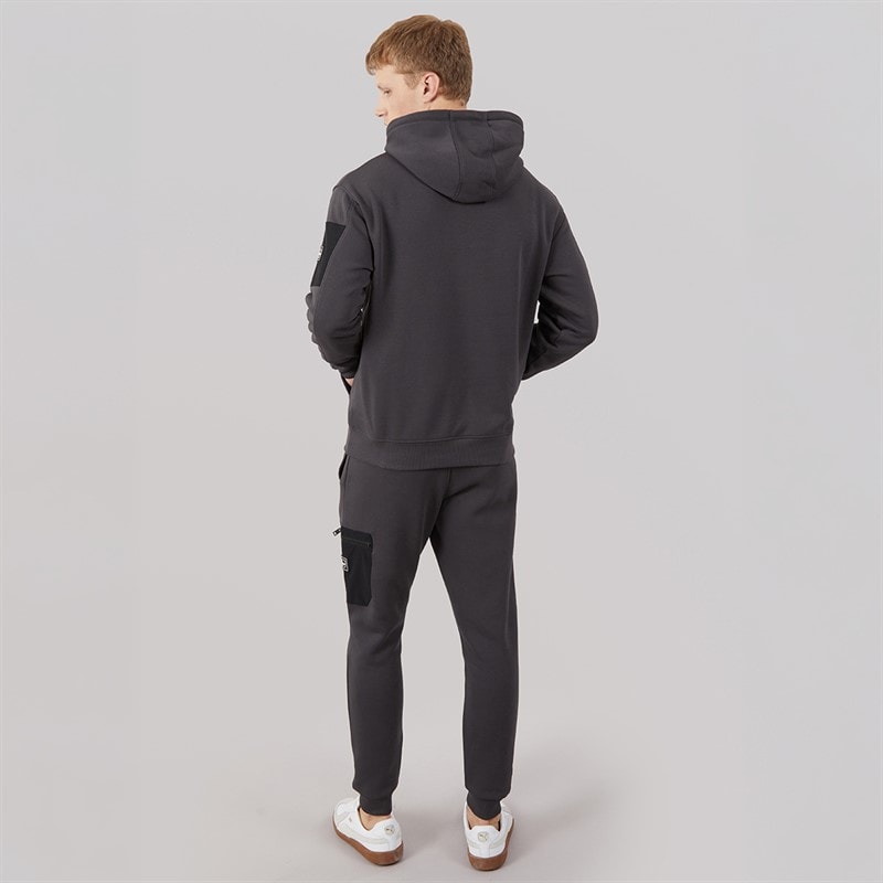 883 Police Mens Stormhold Tracksuit Dusty Grey - Image 2