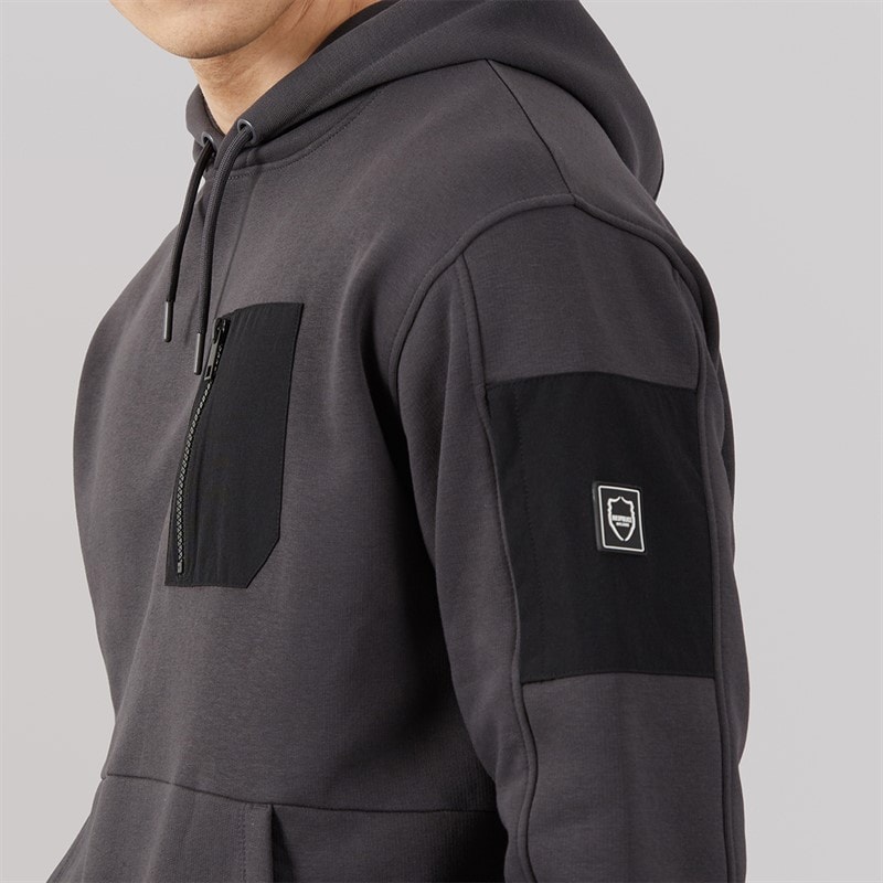 883 Police Mens Stormhold Tracksuit Dusty Grey - Image 3