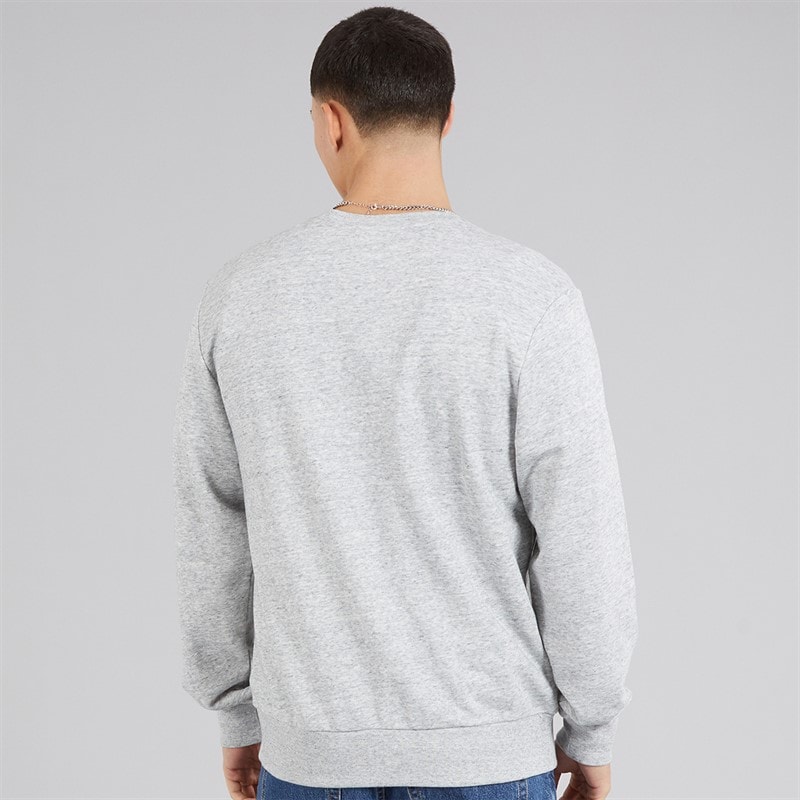 Champion Mens Graphic Shop Logo Sweatshirt Heather Grey - Image 2
