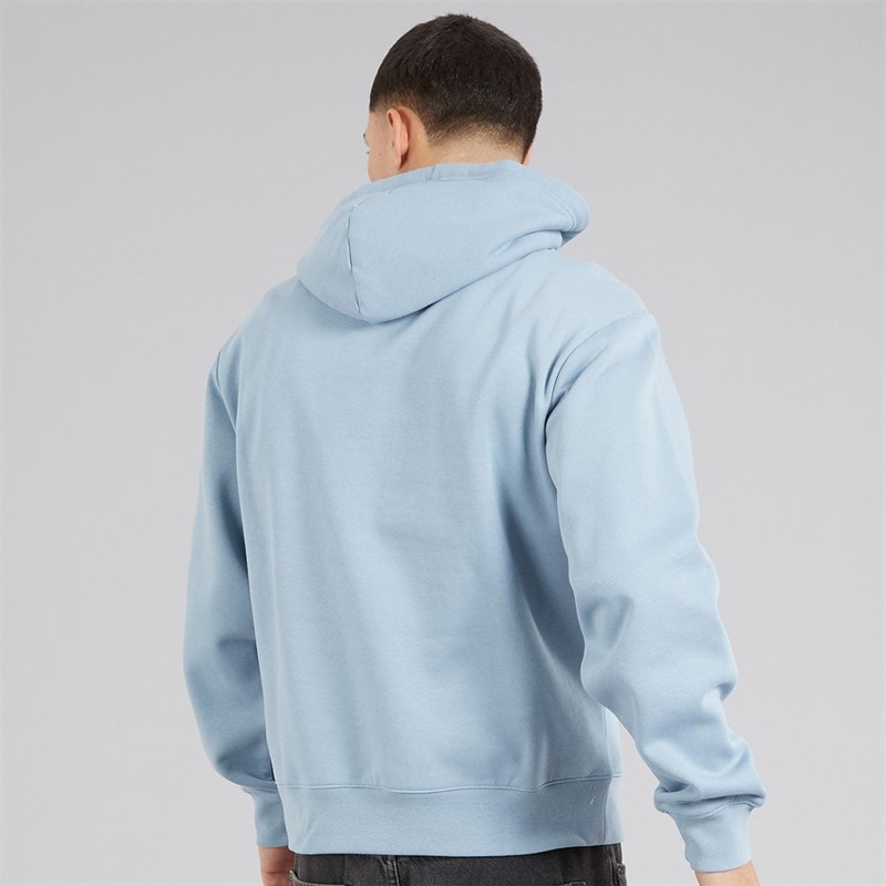 Champion Mens State Of Play Varsity Logo Hoodie Light Blue - Image 2