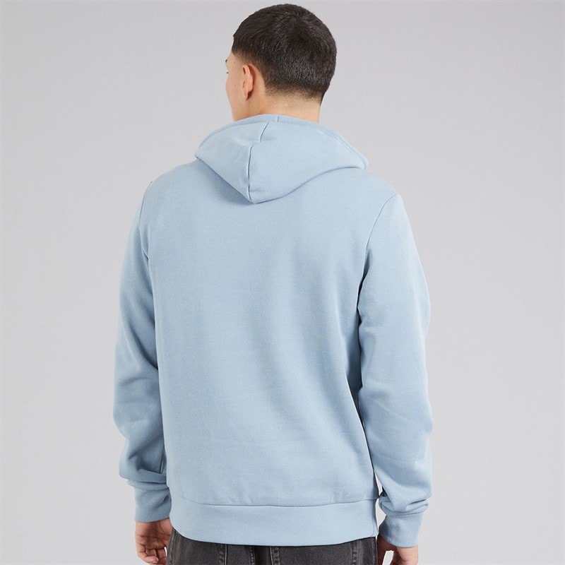Champion Mens Graphic Shop Logo Hoodie Light Blue - Image 2