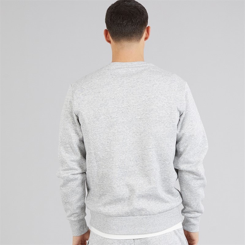 Champion Mens Graphic Shop Logo Sweatshirt Heather Grey - Image 2